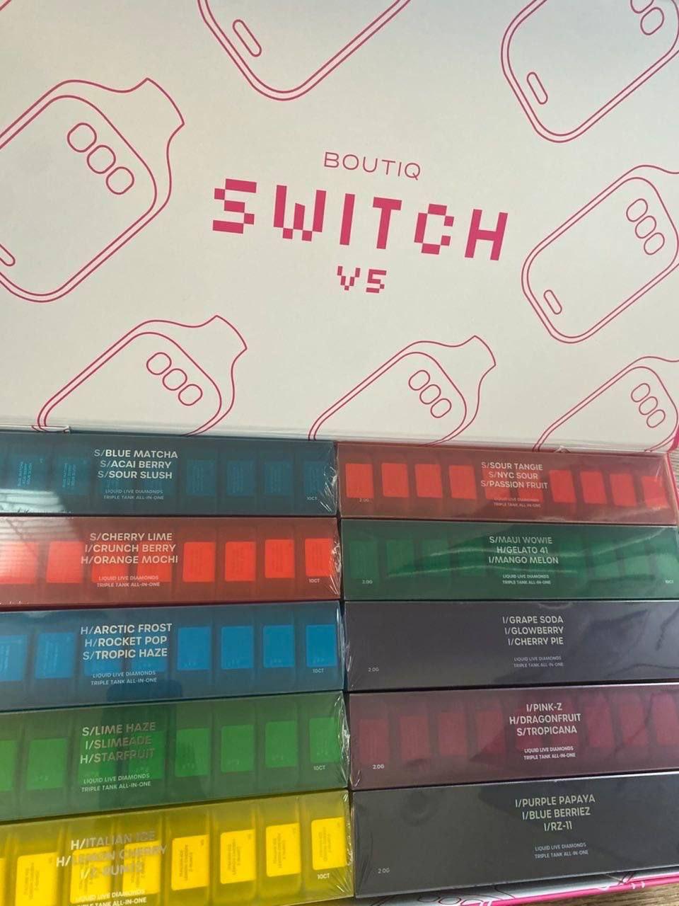 Boutiq Switch V5 Live Resin Disposable - Image 3