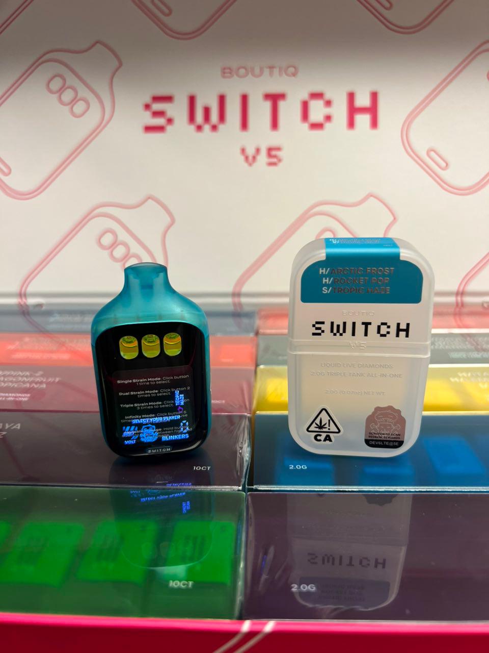 Boutiq Switch V5 Live Resin Disposable - Image 2