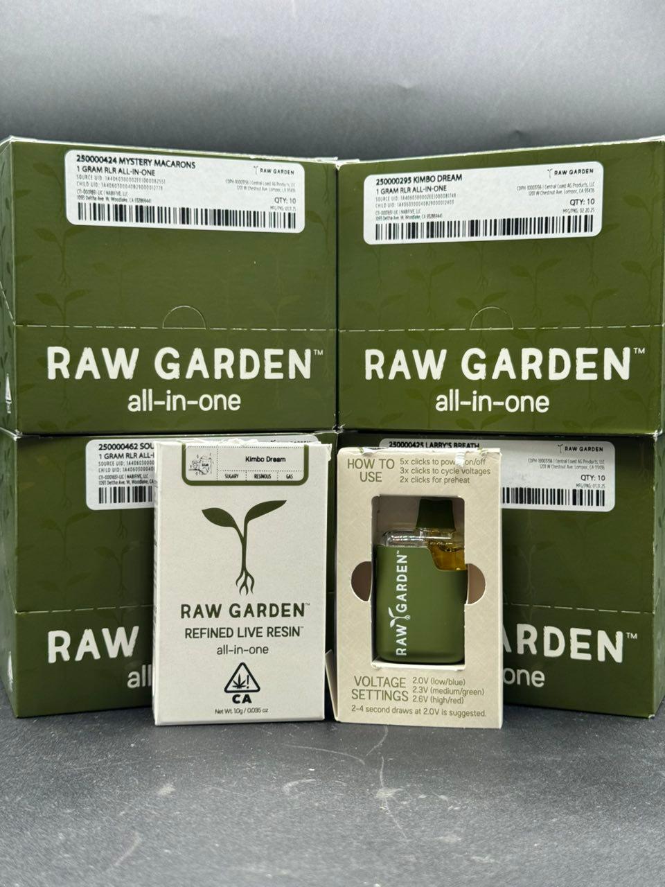 Raw Garden 1G Disposable - Live Resin Disposables